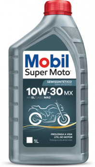 Litro de Óleo Super Moto 4T 10w30 MX Semissintético MOBIL