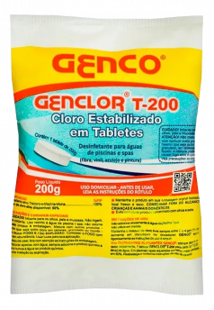 Pastilha de Cloro 200g GENCO